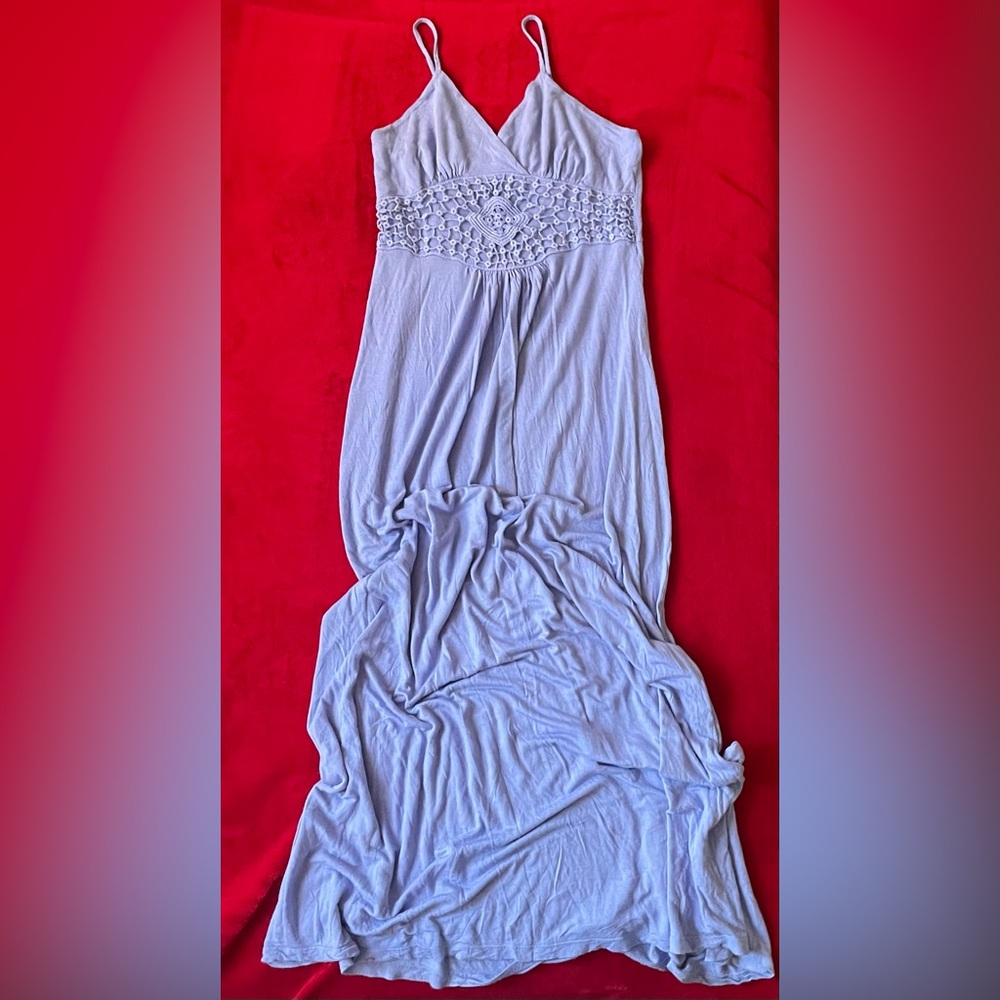 SOLD ✅Forever 21 Women's Juniors Spaghetti Strap V-Neck Pullover Maxi Dress Sz:M